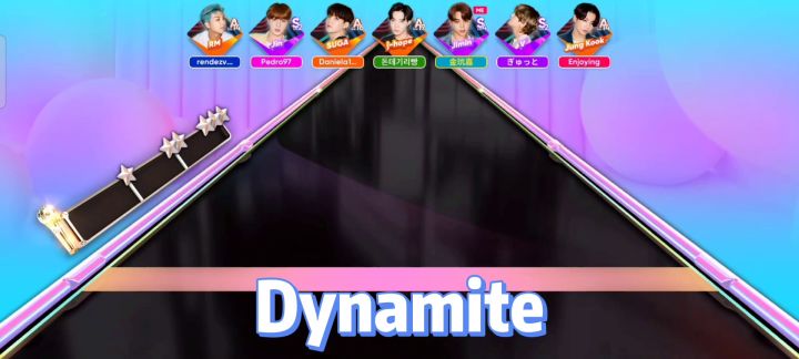 没有玩过其他防弹的游戏，我觉得rhythm hive挺好玩的截图
