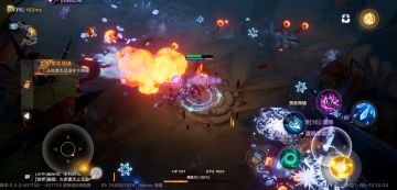 法师前期平A冰火环流打法