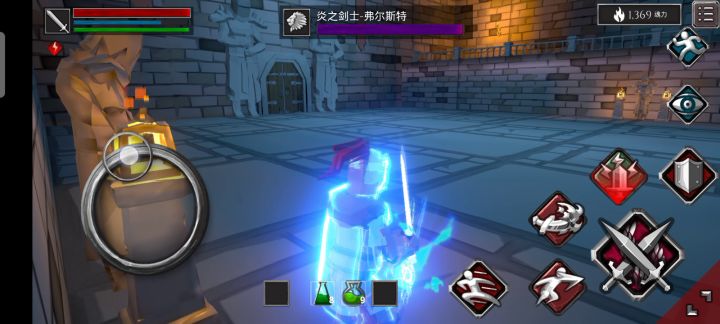弱小弓箭手vs炎之骑士截图
