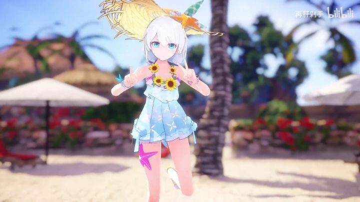 【转载MMD】德丽莎 落日浅岸 - Marine Dreamin'截图