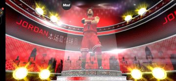 罗斯拉杆上篮，不挂框扣篮