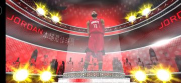 哈登超框大风车扣篮，隔扣