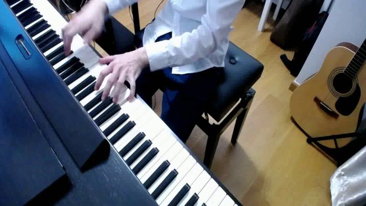 【钢琴】狗粮吃撑，所以弹一首a thousand years截图