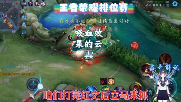 王者荣耀，吸血回复效果贼强的云雲适合消耗
