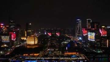 国内首个皮卡丘灯光秀上演 庆贺《宝可梦大探险》公测