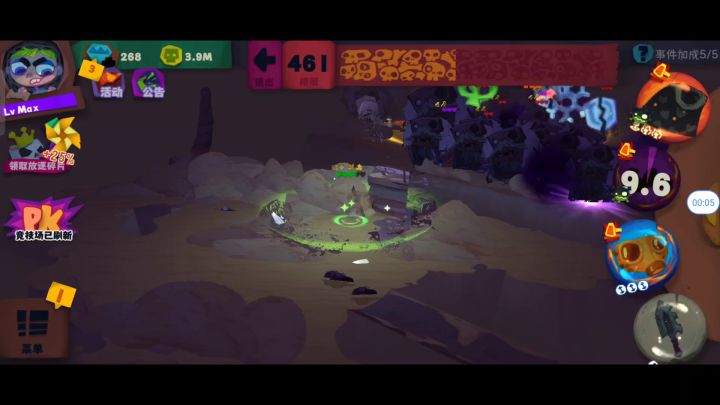 白色武器实验瘟疫头第二附魔，怪的血量毫无意义截图