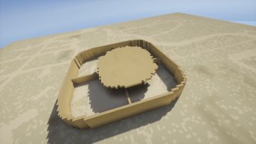 我的世界：沙漠之城-祖布克（延时摄影）