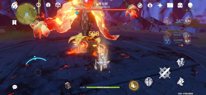 满命女仆刚升90级无药打火树截图