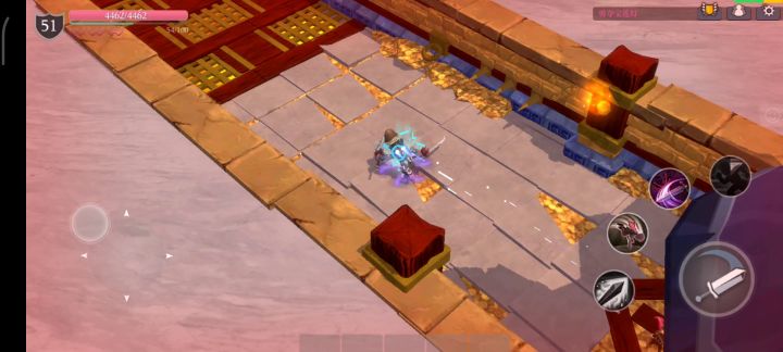 魔渊跑酷打卡+困难+1分15秒截图