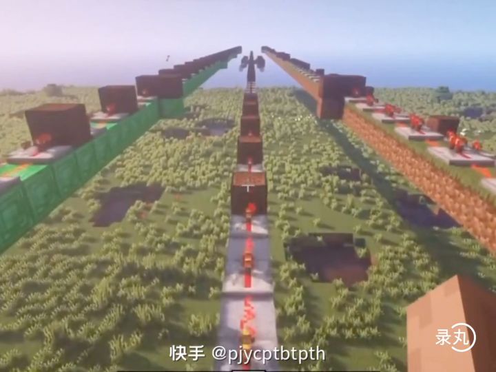 我的世界红石音乐《青花瓷》截图