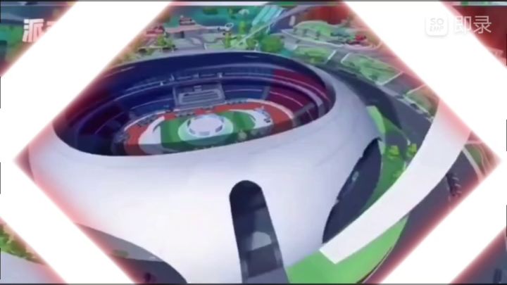 香肠派对新出的地图,非常有科技风。截图