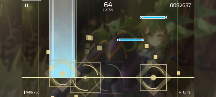 【Phigros】With You LV.13 1000000φ截图