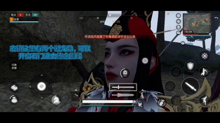 萌新收看各个具体位置，墨衍录，断龙劲，金刚经，灵芝雪莲……截图