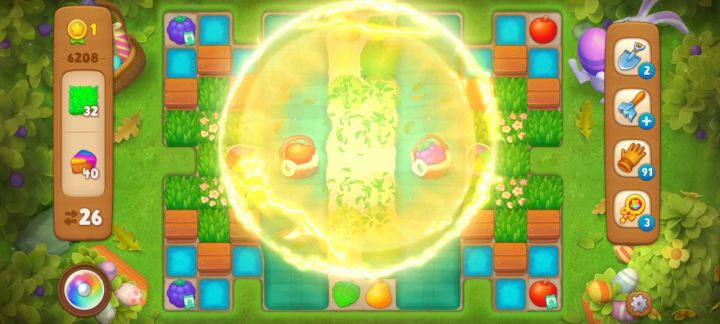 梦幻花园6208关截图