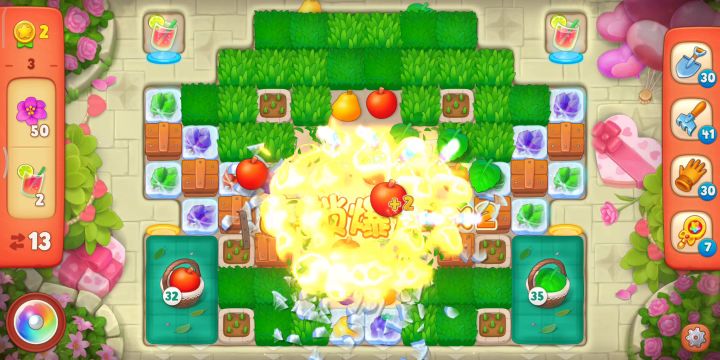 【梦幻花园】之黄金杯第3关截图