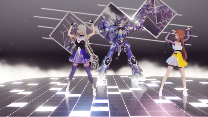 【QQ飞车MMD】听说老婆在和机甲一起跳舞?截图