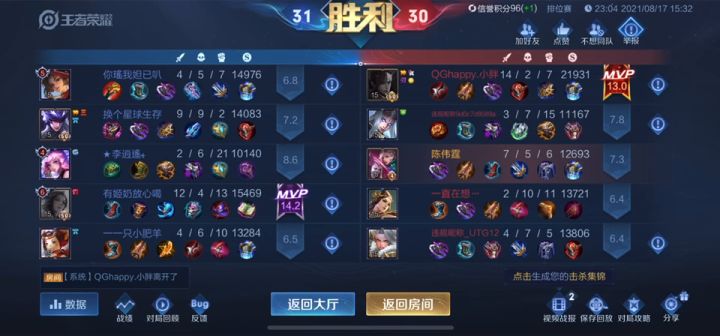 直接被带飞截图