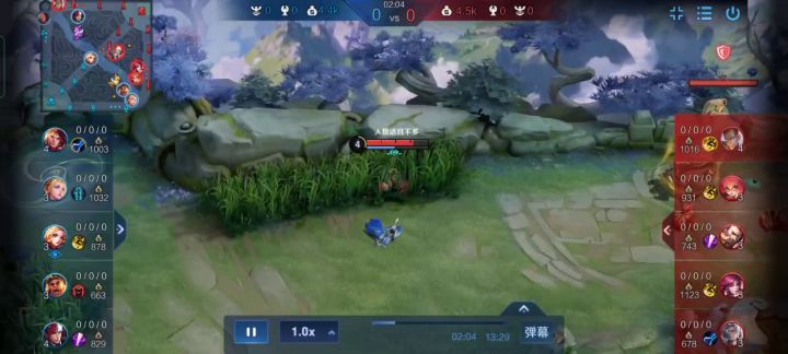 开局两分钟达摩VS孙策、韩信,一死一逃截图