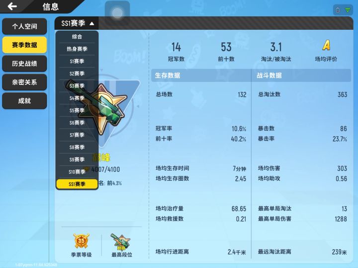 两年了，我终于上巅峰了。泪奔啊😭😭😭截图