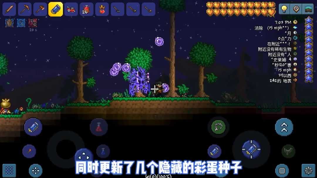 《泰拉瑞亚》彩蛋种子-（3）最强红药水地图截图