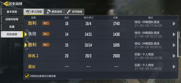服了，怎么打都有菲比，就差200分就上战神了截图