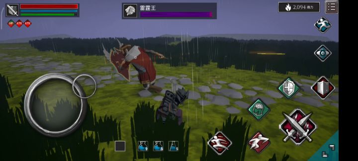 30级骑士无伤过雷霆王,手残党福音截图