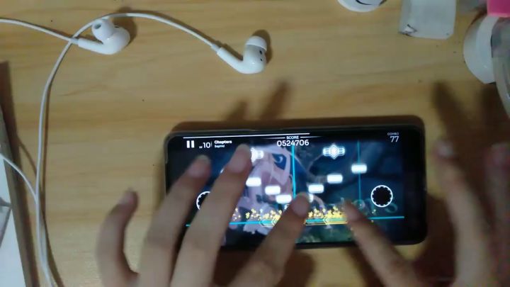 打这段的时候好爽截图