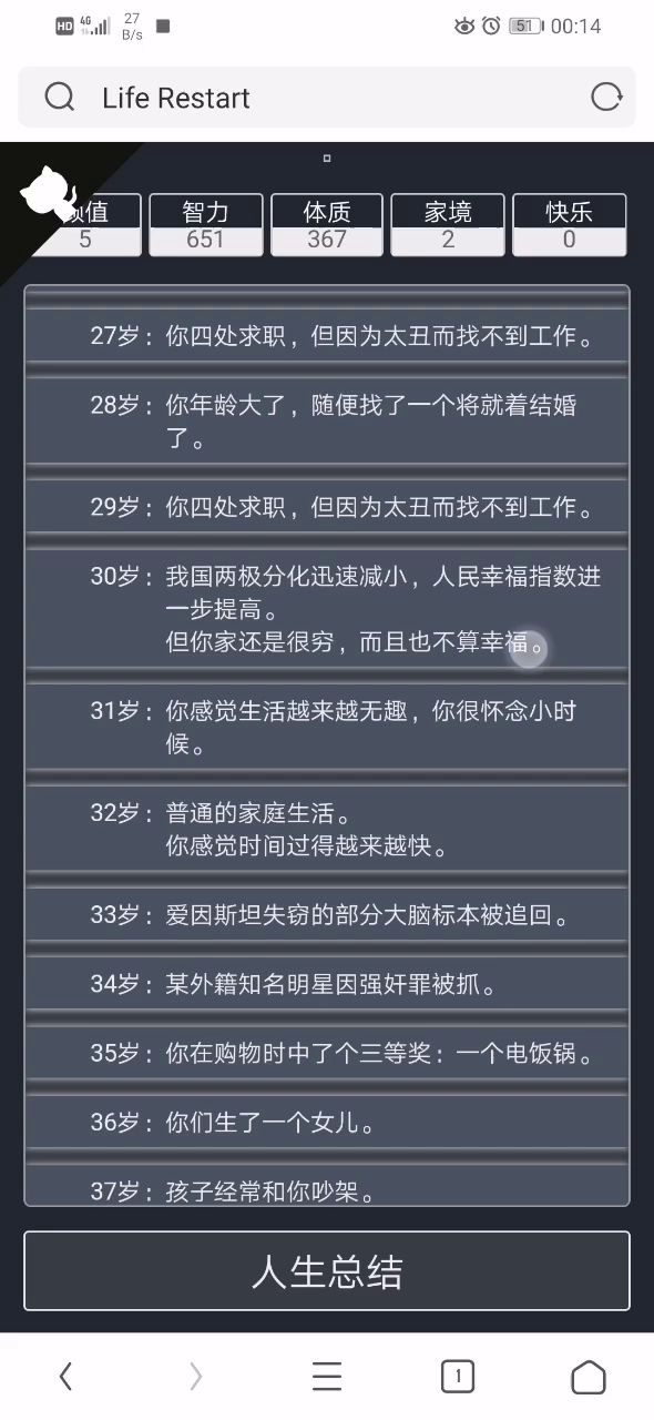 1396+的体质没抗住糖衣和五菱宏光截图