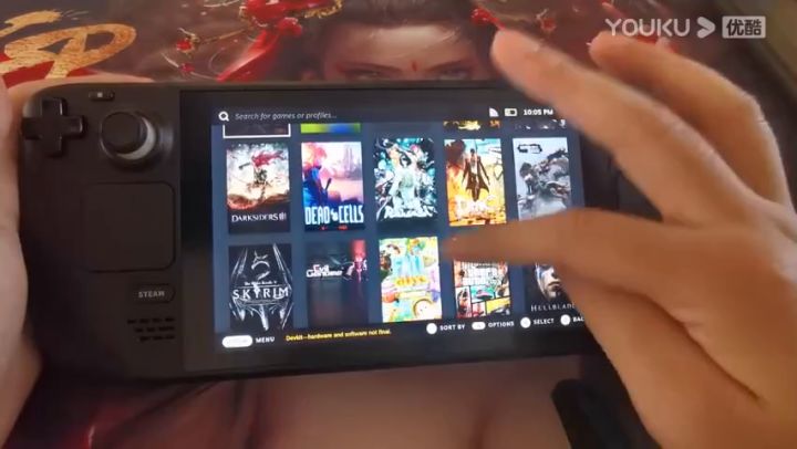 《嗜血印》开发者上手Steam Deck截图