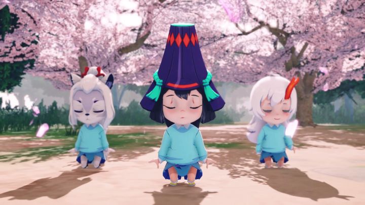 【阴阳师x小埋体操】式 神 课 间 操（茨木找到裙子啦！截图