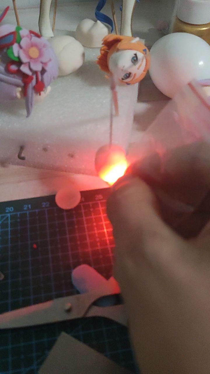 桃子希希粘土人制作过程 1截图
