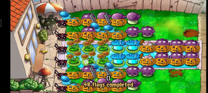 pvzfree减速无炮50F纪念截图