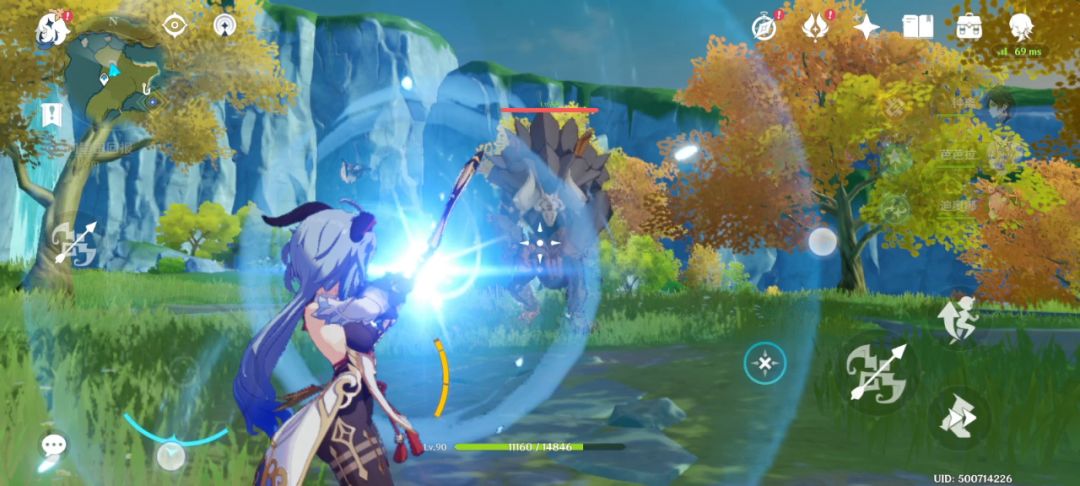 甘雨一箭四万截图