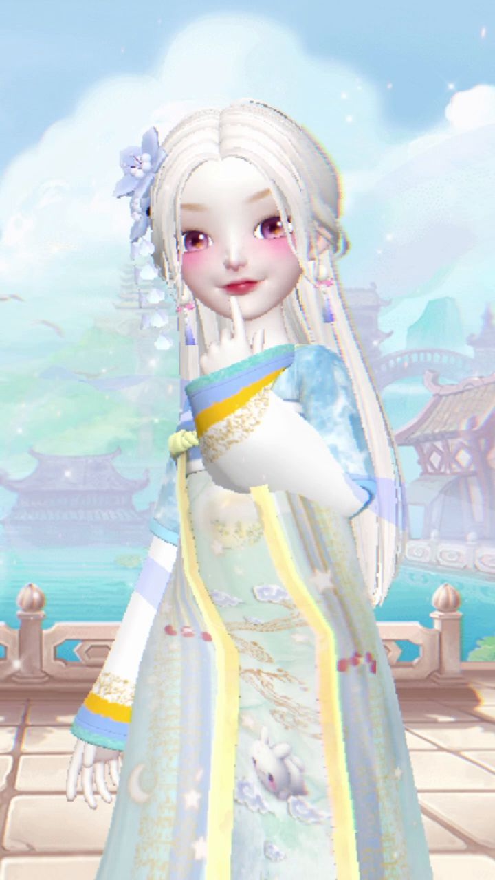 汉服cos截图