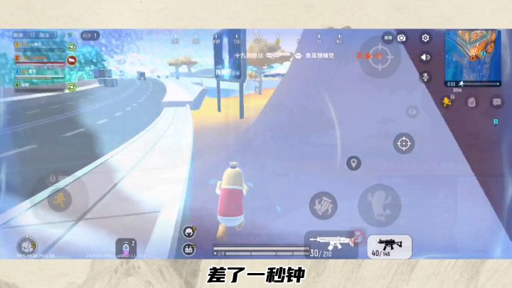 香肠派对：决赛圈强行苟分，这个队友真会苟！截图