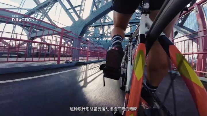 大疆DJI Action 2运动相机宣传视频截图