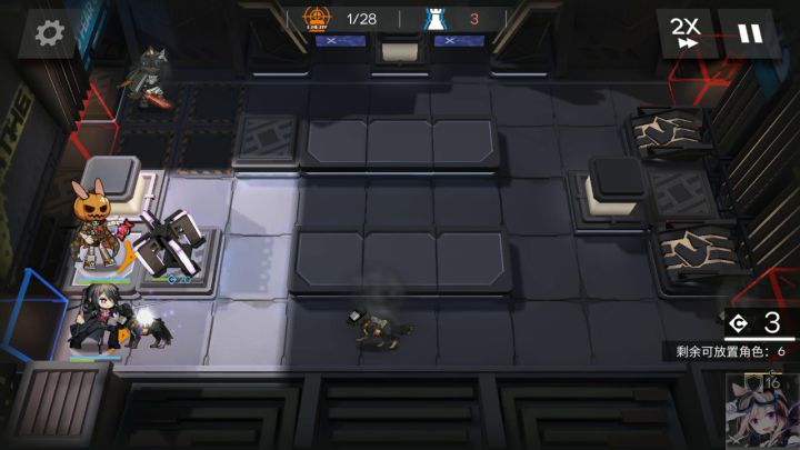 【明日方舟】【长夜临光】NL-1 至 NL-10 含隐藏关 超低配 低星队 攻略合集 2截图