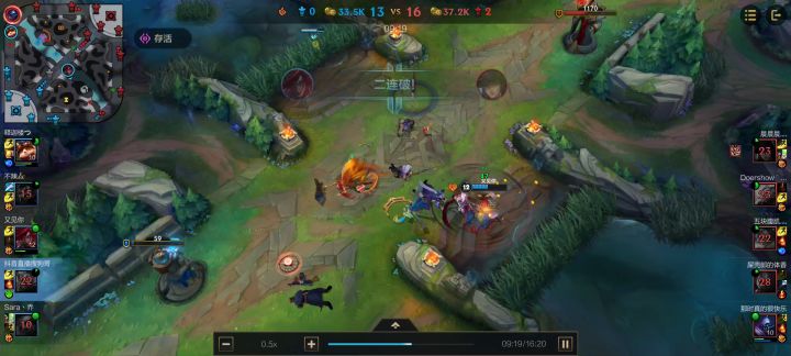狗哥翡翠逆风局精准把握2V4翻盘截图