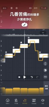 《美丽的神话》一段副歌参数展示