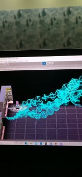 自己建模，自己做动画，自己编程，虽然看起来low点，进度没有问题