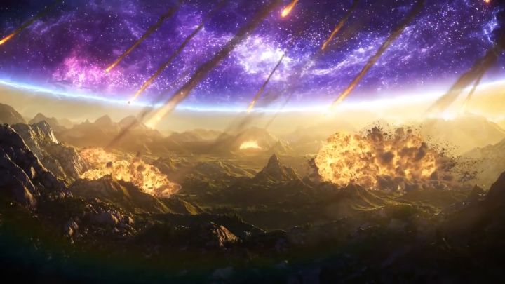 《神之浩劫》新神明「宇宙泰坦:阿特拉斯」CG预告截图