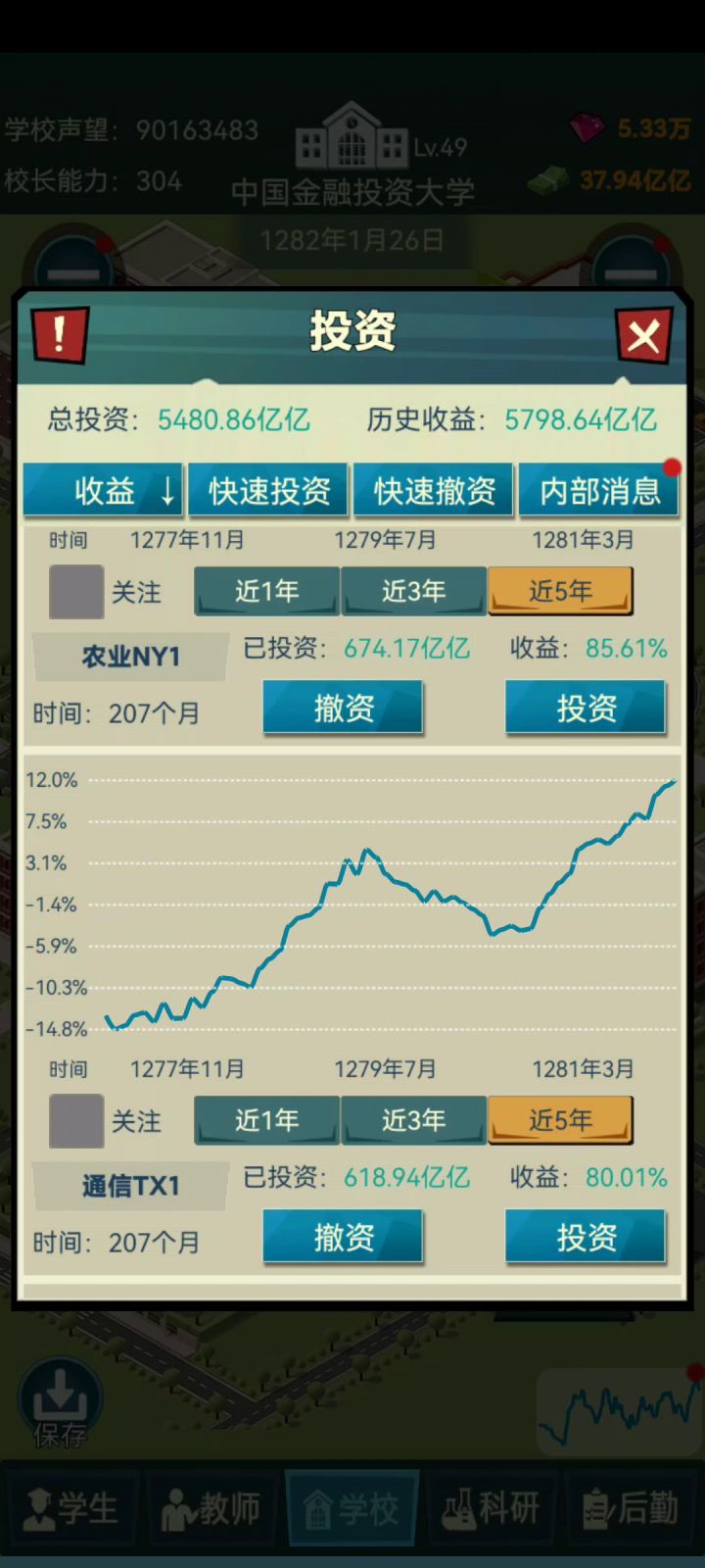 投资才是钱来的最快的截图