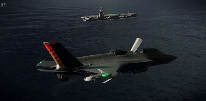 F-35B新模型实机演示截图