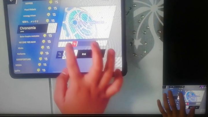 phigros【Chronomia】手元截图