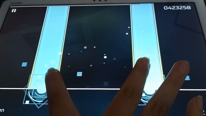 不知道是不是平板的原因截图
