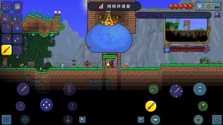 铜短剑打史莱姆王活动截图