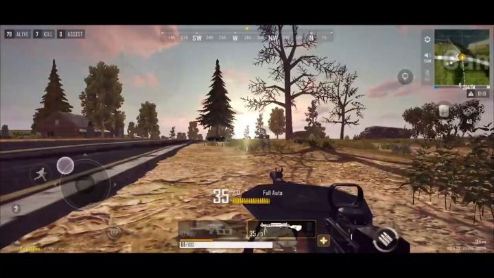 绝地求生:未来之役 最高画质实机录制 pubg 画质截图