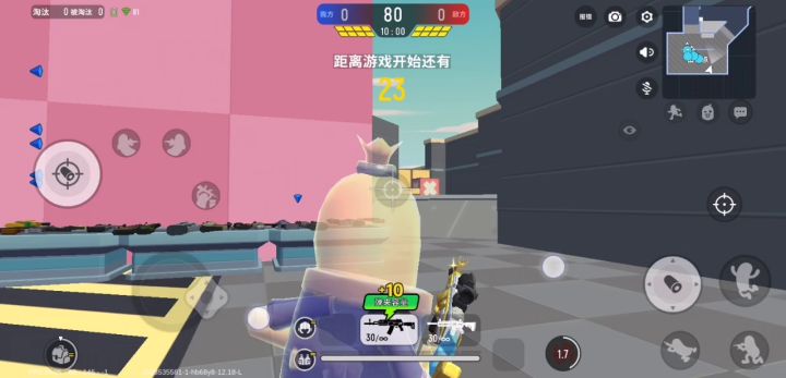 一局发挥超差的团队激斗。截图