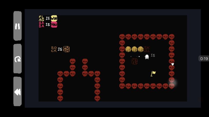 baba is you 手机版——关卡4截图