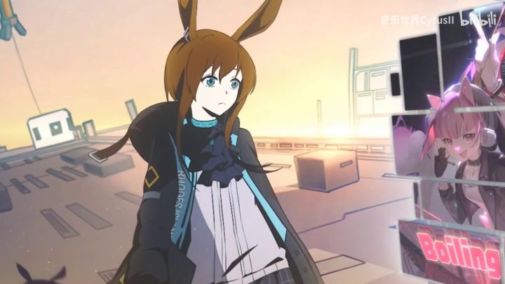 《Cytus II》 × 明日方舟截图